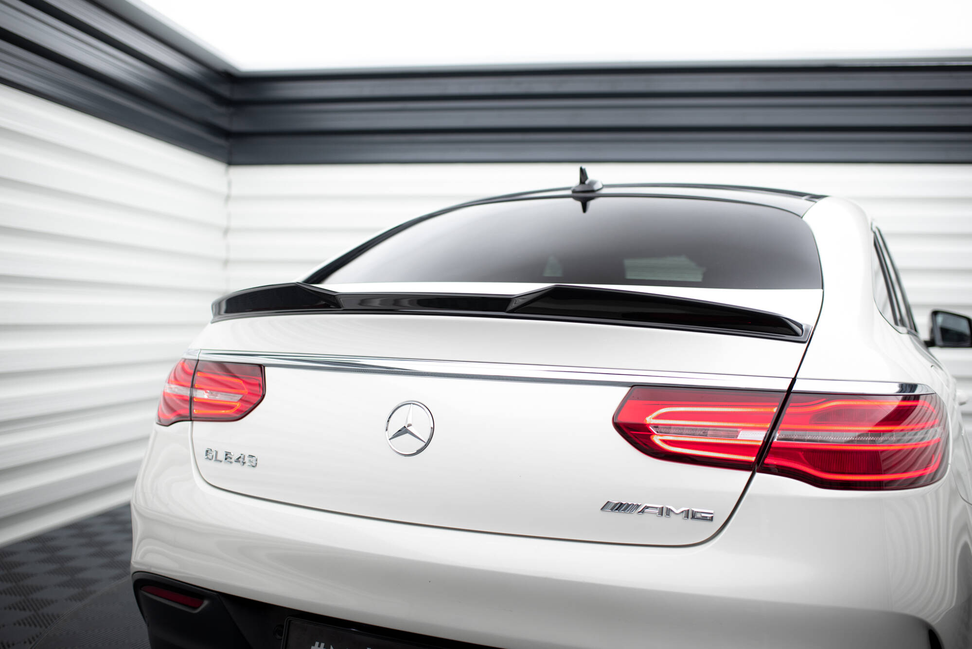 Spoiler CAP 3D Mercedes-Benz GLE Coupe 43 AMG / AMG-Line C292 - 2