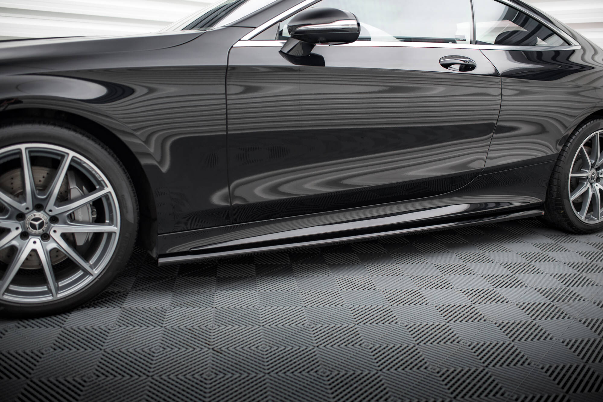 Side Skirts Diffusers Mercedes-Benz S Coupe AMG-Line C217 Facelift - 3