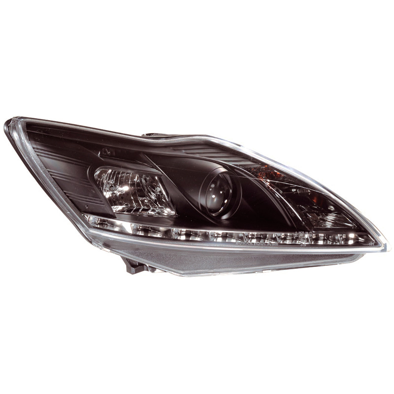 FORD FOCUS MK2 08-11 STRÅLKASTARE SET DRL KLARA