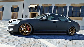 Side Skirts Diffusers Mercedes S-class W221 Long