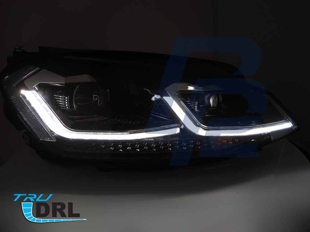 Headlights Full LED Silver Sequential DRL for VW Golf VII 2017–2019 - 3