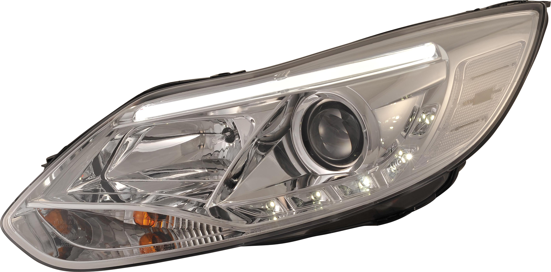 FORD FOCUS MK3 12+ HEADLIGHTS SET CLEAR