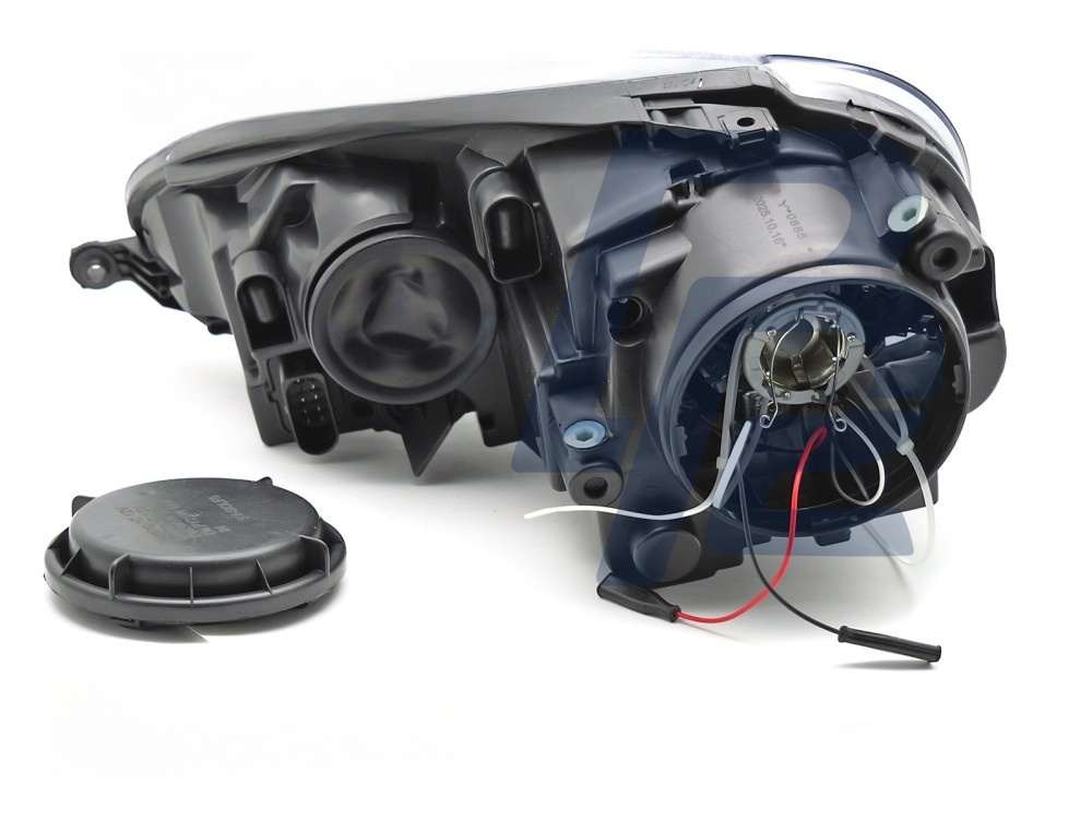 Headlights Black H7 / HID for VW Golf V 03-09 - 2