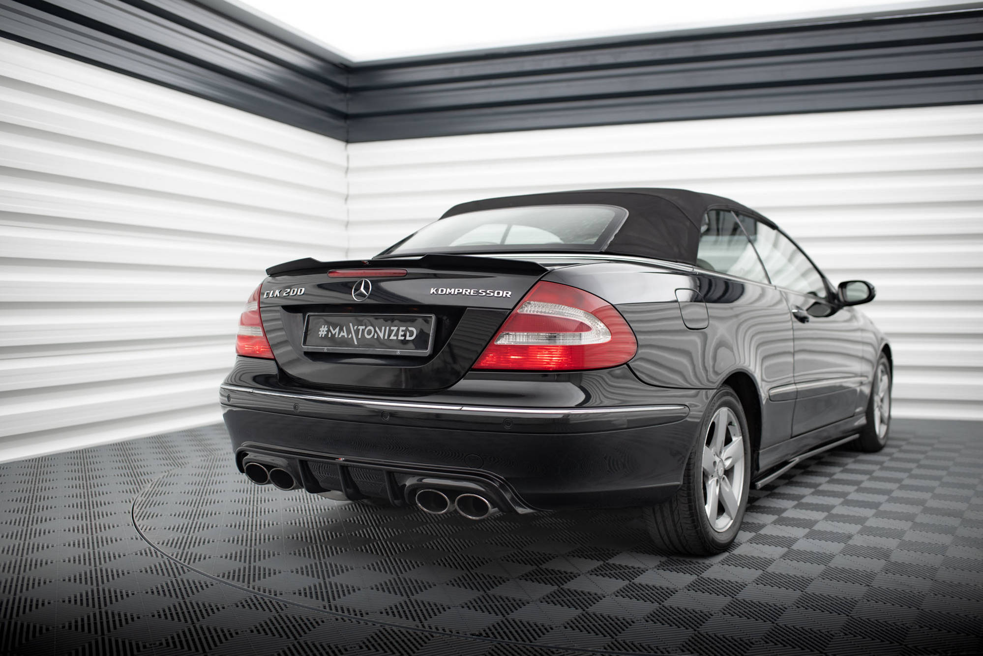 Rear Valance Mercedes CLK W209 - 3
