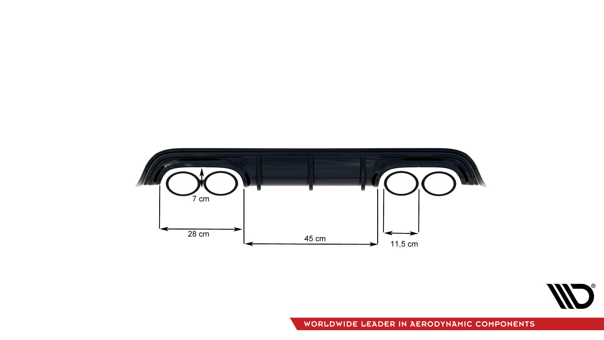 Rear Valance Mercedes CLK W209 - 7