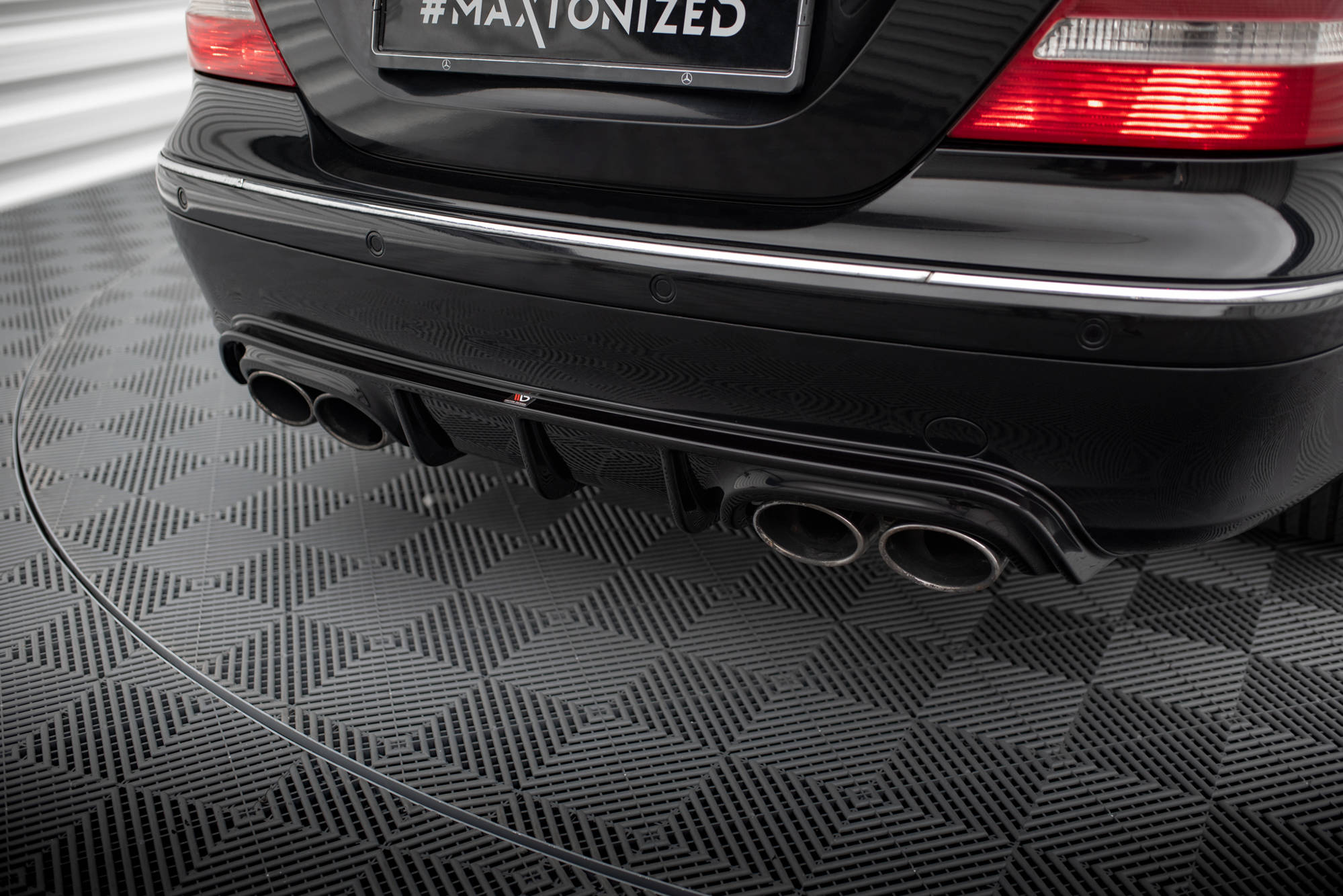 Rear Valance Mercedes CLK W209 - 4