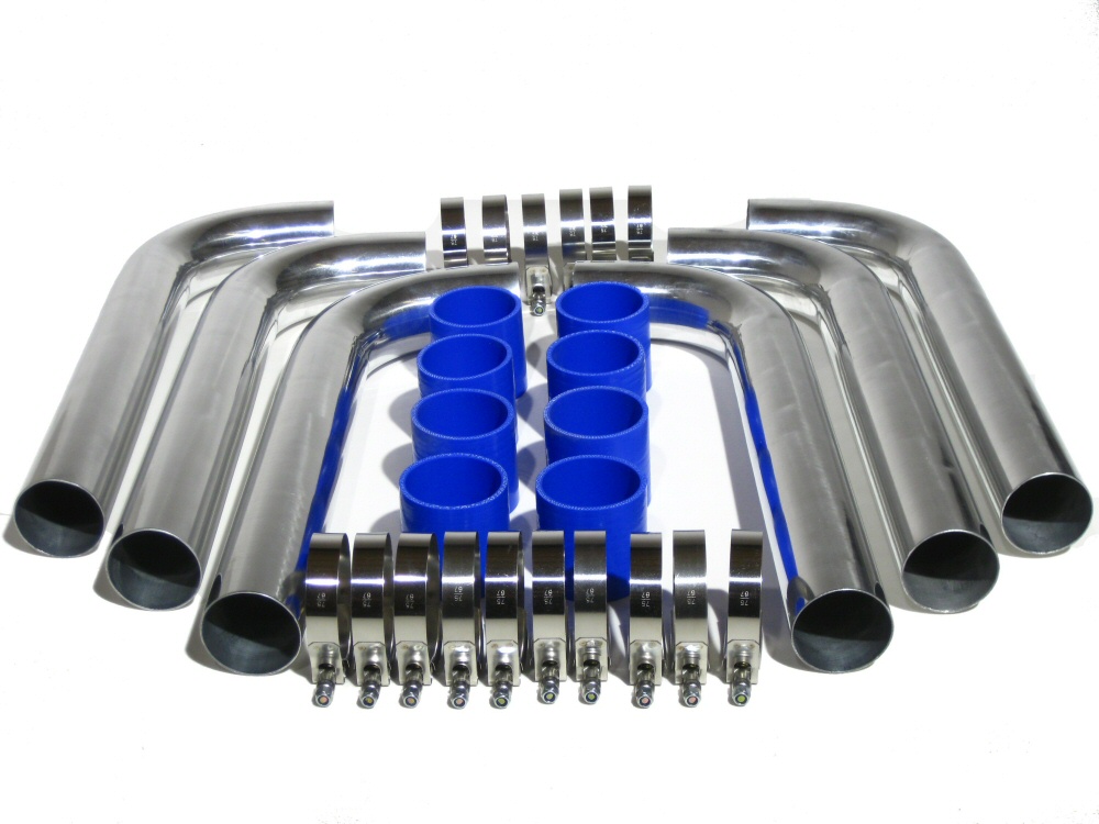2.5 inch intercooler piping