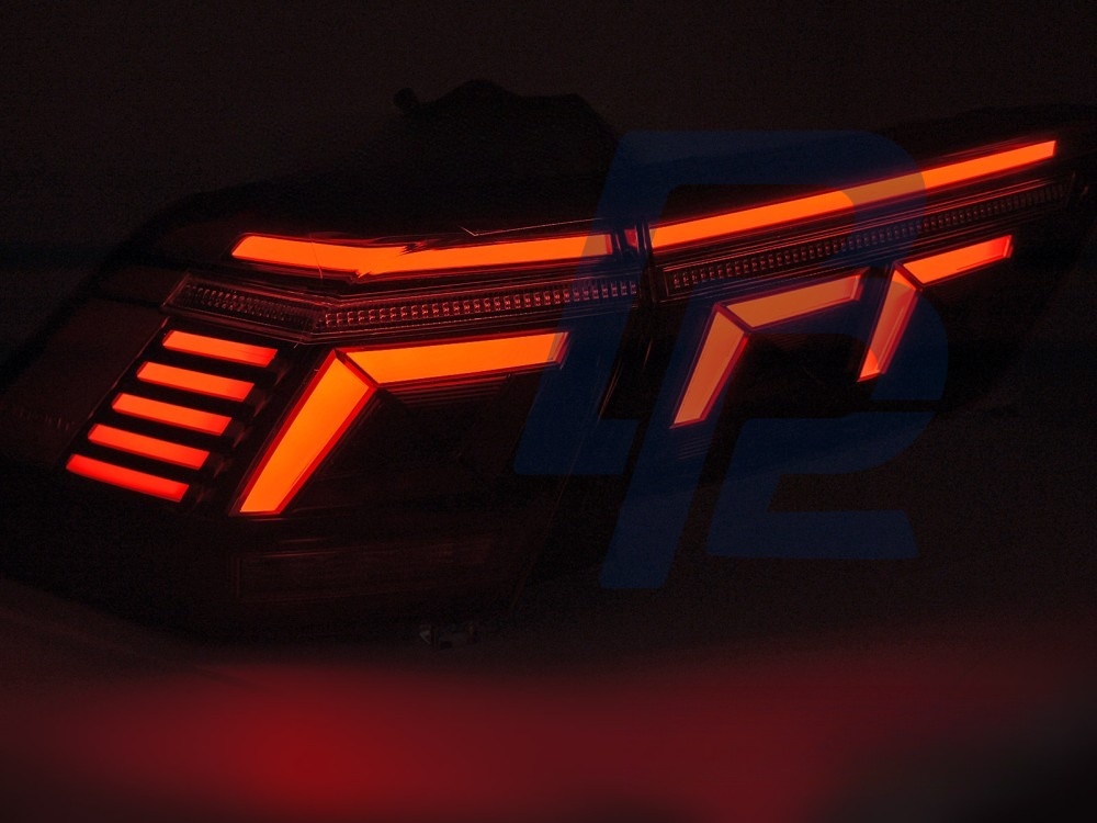 LED Bar Tail Lights Red for VW Tiguan II 2020–2024 - 2