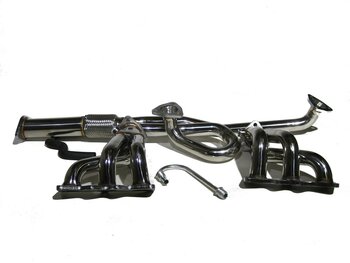 MAZDA MX6 / FORD PROBE 2.5 V6 STAINLESS HEADER 6-2-1
