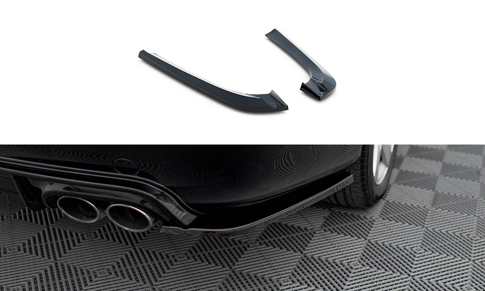 Rear Side Splitters V.2 Mercedes CLK W209