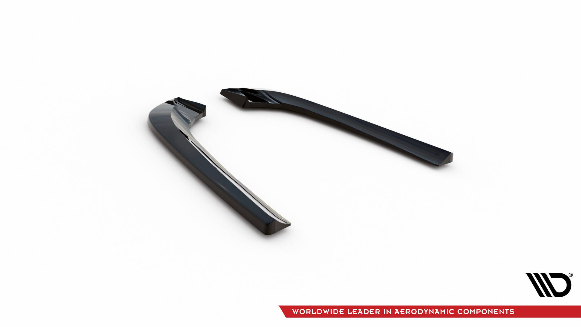 Rear Side Splitters V.2 Mercedes CLK W209 - 6