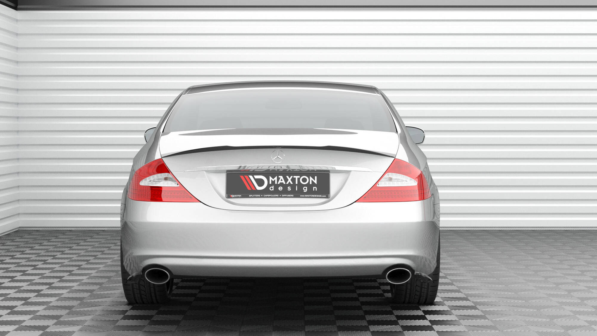 Rear Side Splitters Mercedes-Benz CLS C219 - 5