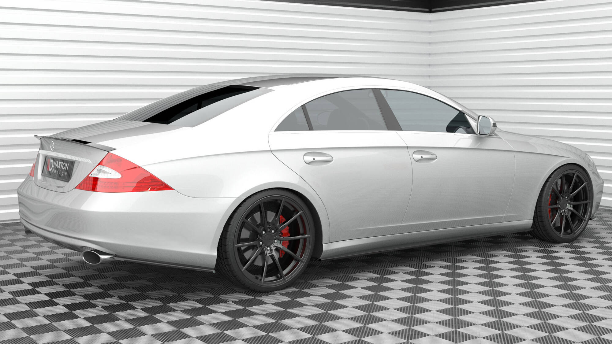 Rear Side Splitters Mercedes-Benz CLS C219 - 3
