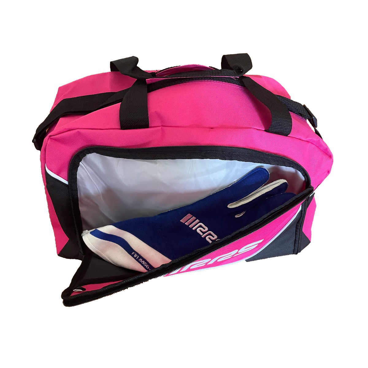 RRS HELMET AND HANS OR RACING SUIT BAG - PINK - 33 LITERS - 3
