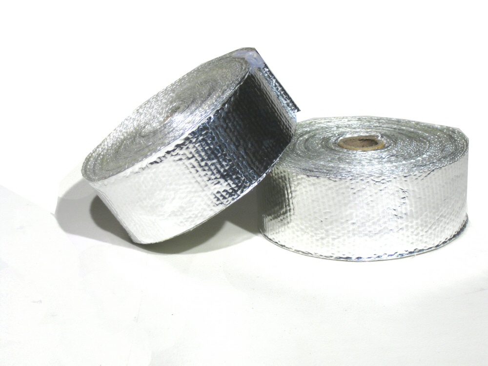 UNIVERSAL HEAT WRAP 10 METER +ALUMINIUM - 50*0.8MM 800 DEGR.