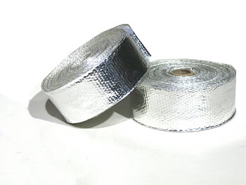UNIVERSAL HEAT WRAP 10 METER +ALUMINIUM - 50*0.8MM 800 DEGR.