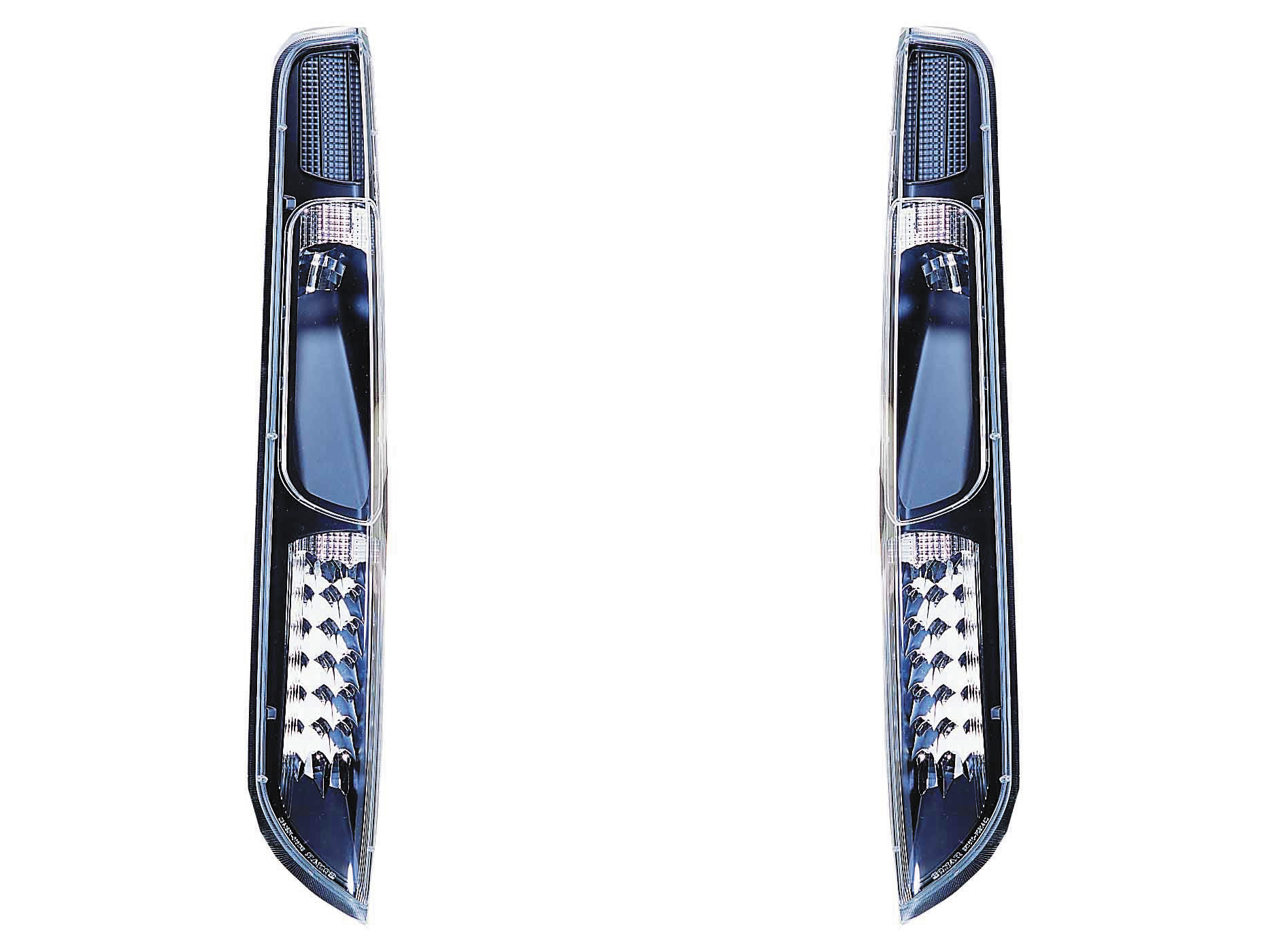 FORD FOCUS MK2 08-11 LED TAILLIGHTS SET BLACK