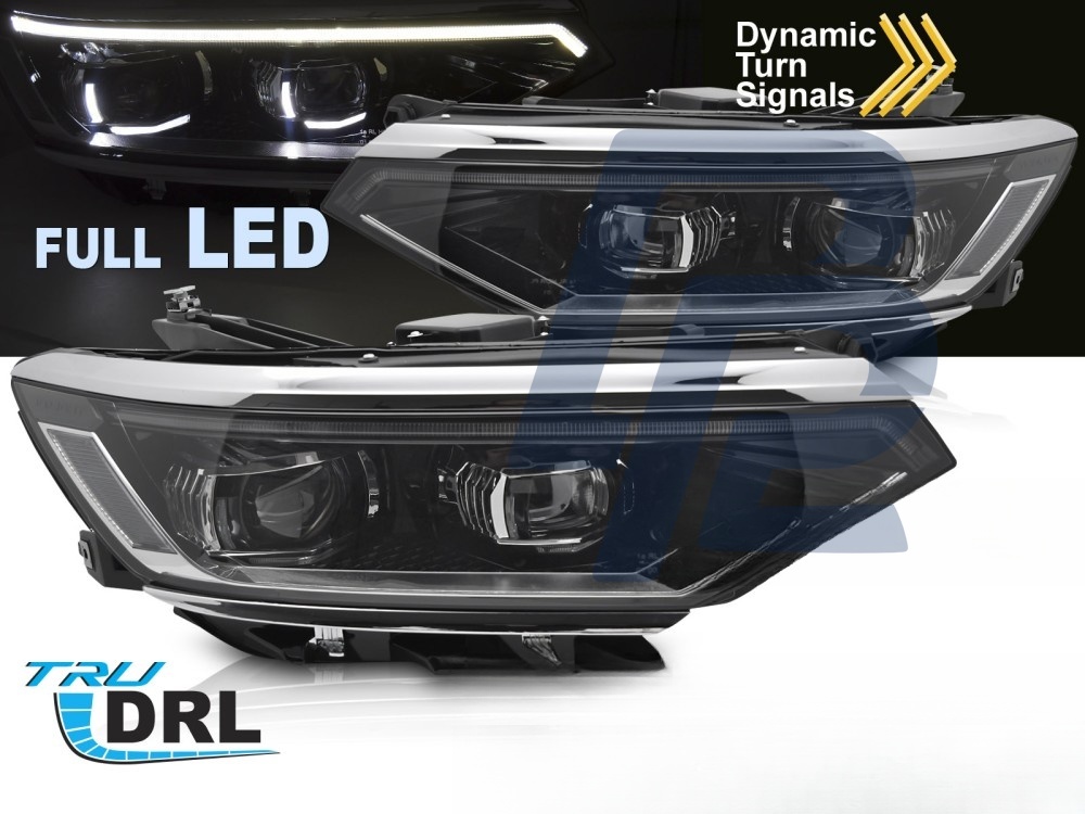 Headlights Full LED Sequential DRL for VW Passat B8 2019–2023 - 5