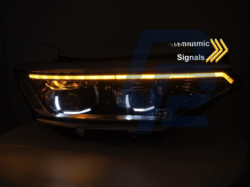 Headlights Full LED Sequential DRL for VW Passat B8 2019–2023 - 2