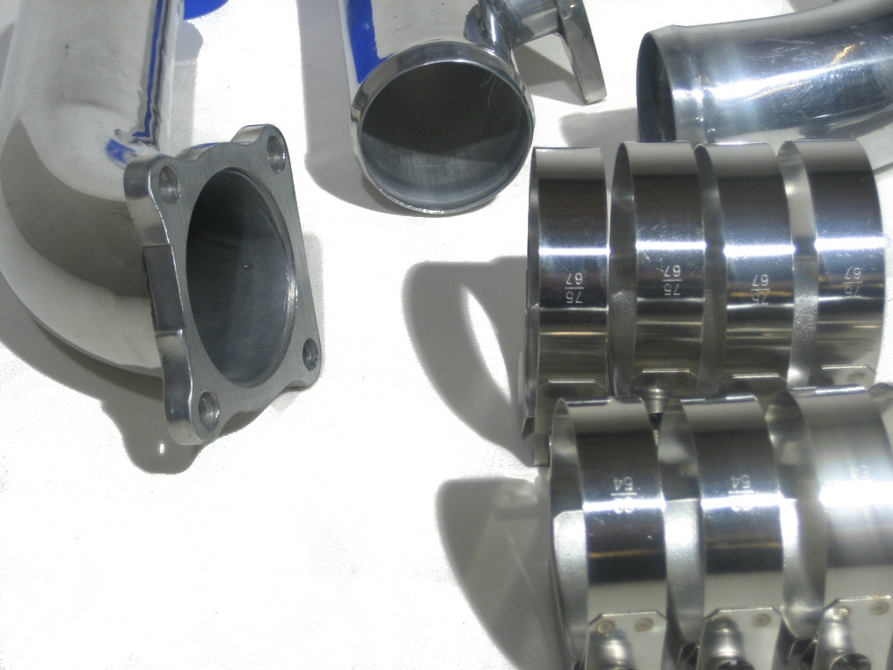MITSUBISHI ECLIPSE 4G63 95-99 ALU INTERCOOLER PIPING KIT - 4