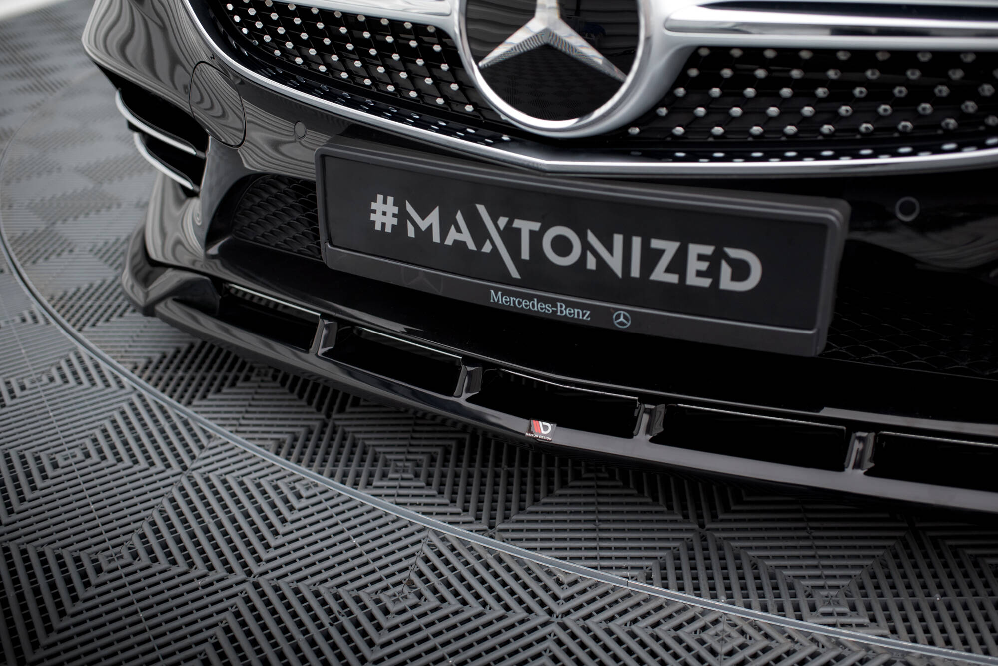 Front Splitter V.2 Mercedes-Benz S Coupe AMG-Line C217 Facelift - 3