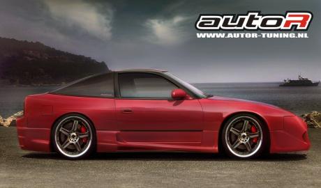 NISSAN S13 89-94 SIDESKIRTS D1  [AUTOR]