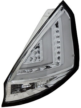 FORD FIESTA MK6 08-12 LED TAILLIGHTS SET CLEAR