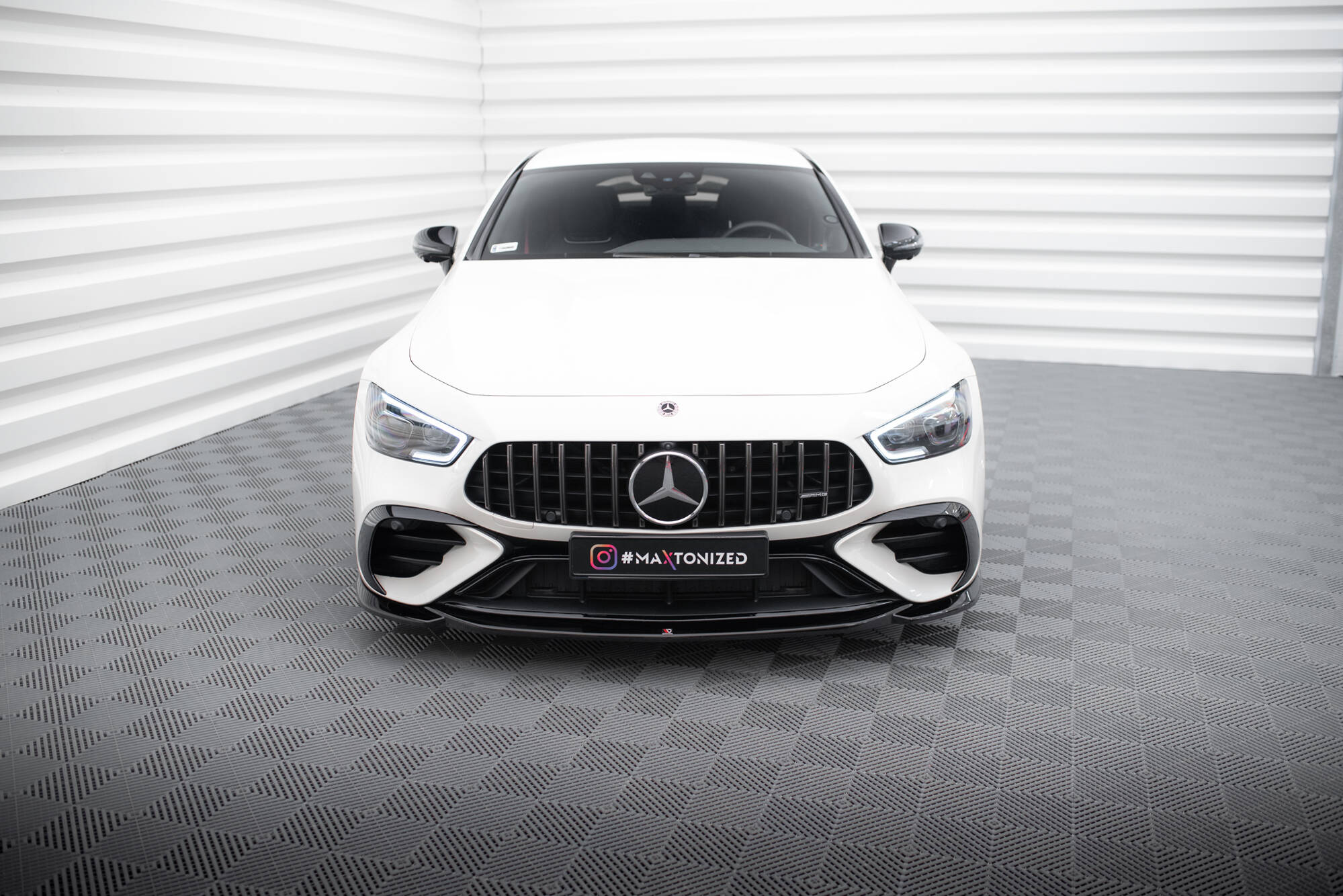 Front Splitter V.1 Mercedes-AMG GT 43 4 Door Coupe V8 Styling Package - 2