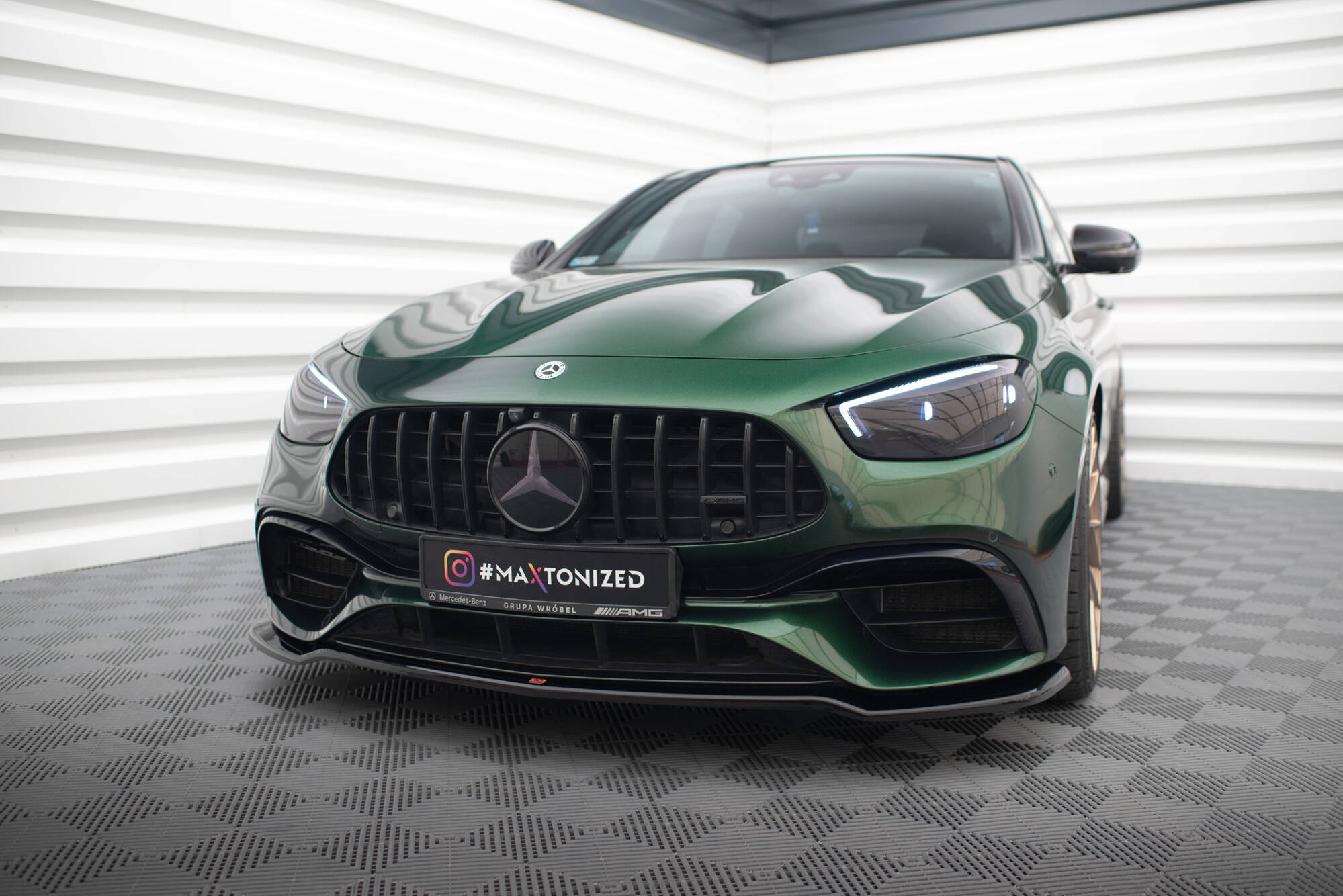 Front Splitter V.1 Mercedes-AMG E63 W213 Facelift - 2