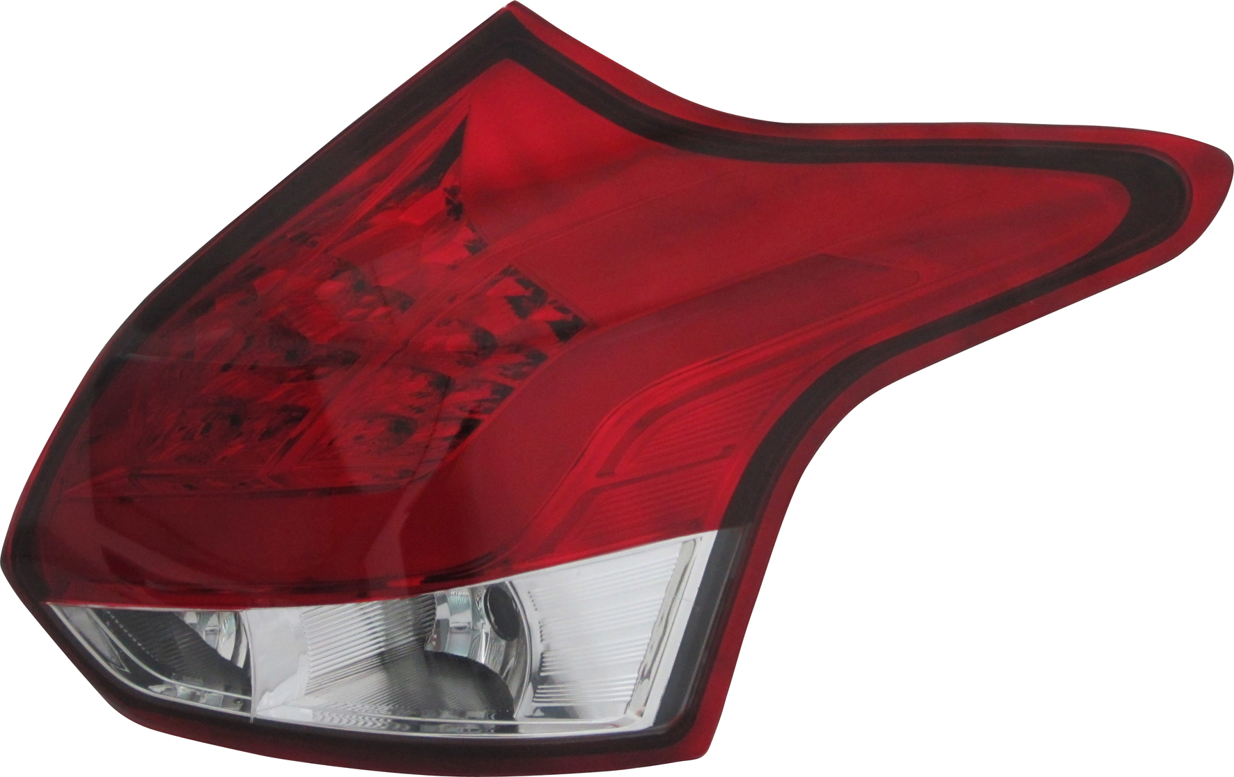 FORD FOCUS MK3 12+ LED TAILLIGHTS SET RED/CLEAR