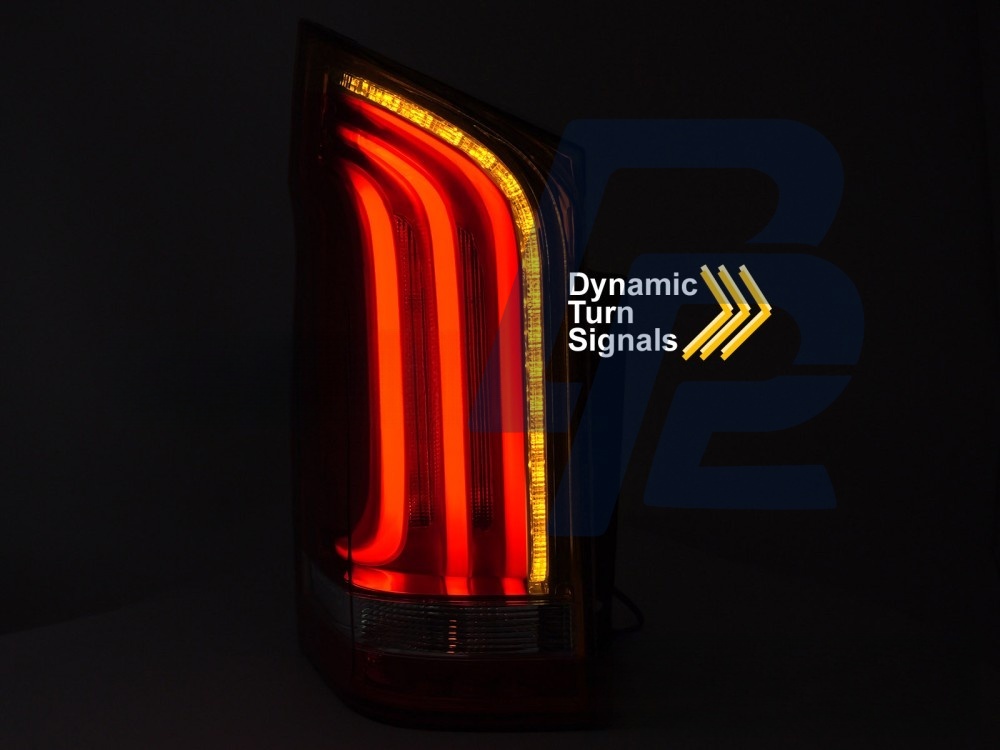 LED Bar Tail Lights Sequential for Mercedes Vito W447 2014–2023 - 6