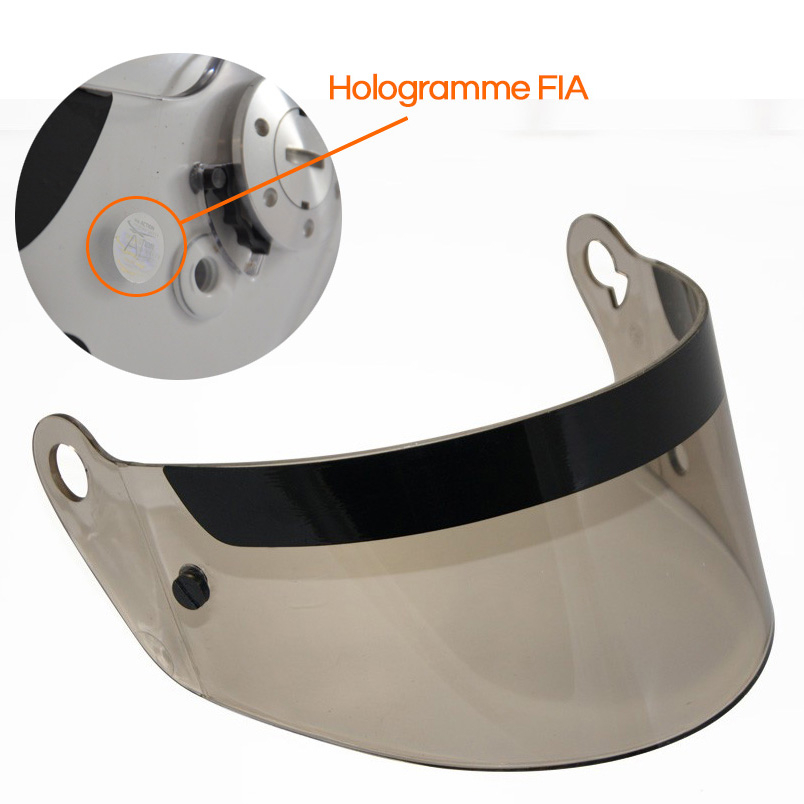 LIGHT TINTED VISOR FOR RRS FULL FACE HELMET - 2