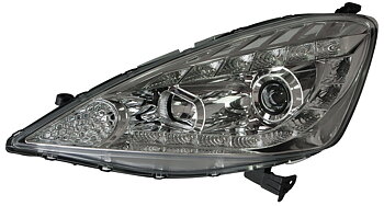 HONDA JAZZ 08+ HEADLIGHTS SET CLEAR
