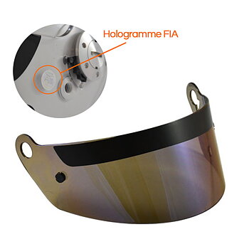 IRIDIUM VISOR FOR RRS FULL FACE HELMET