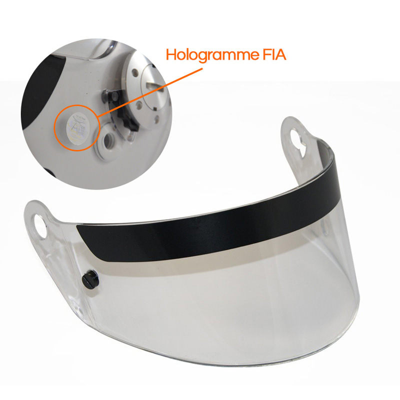 CLEAR VISOR FOR RRS FULL FACE HELMET - 2
