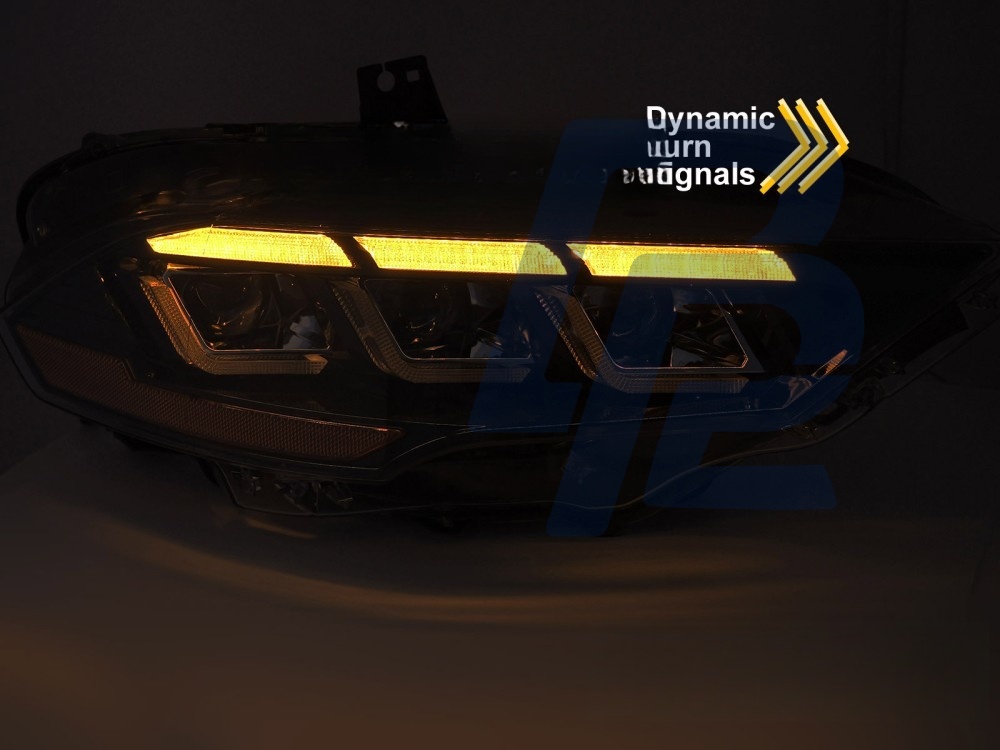 Headlights Full LED Sequential DRL for Ford Mustang 2018–2022 - 6