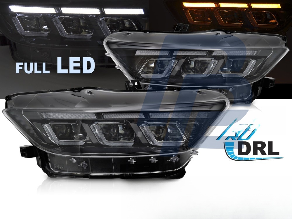 Headlights Full LED for Ford Mustang 2014–2017 - 3
