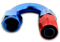 UNIVERSAL AN HOSE FITTING MODEL AN6 180 DEGREES END