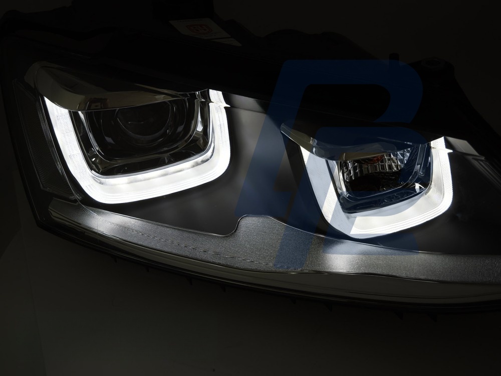 Headlights U-LED Lights DRL for VW Jetta VI 2011–2018 - 5