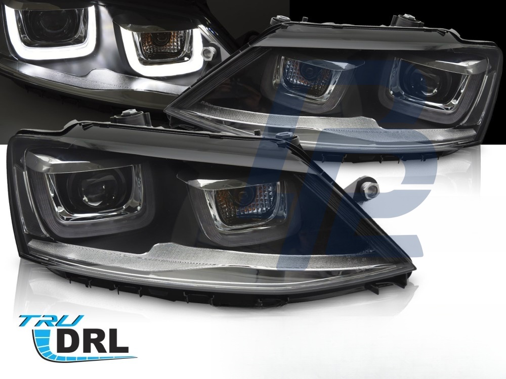 Headlights U-LED Lights DRL for VW Jetta VI 2011–2018 - 2
