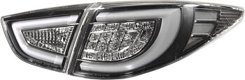 HYUNDAI IX35 10+ LED TAILLIGHTS SET BLACK