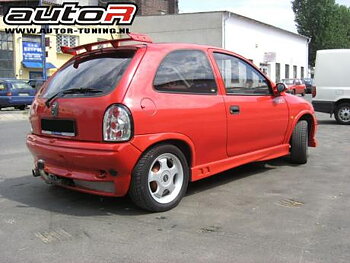 OPEL CORSA B 93-01 3D SIDESKIRTS RACING [AUTOR]