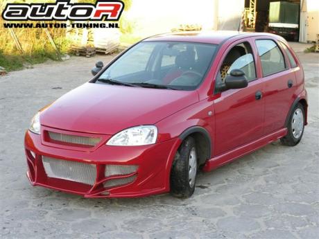 OPEL CORSA C 04+ 3D FRONTBUMPER HUNTER [AUTOR]