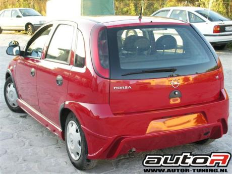 OPEL CORSA C 04+ 3D REARBUMPER HUNTER [AUTOR]