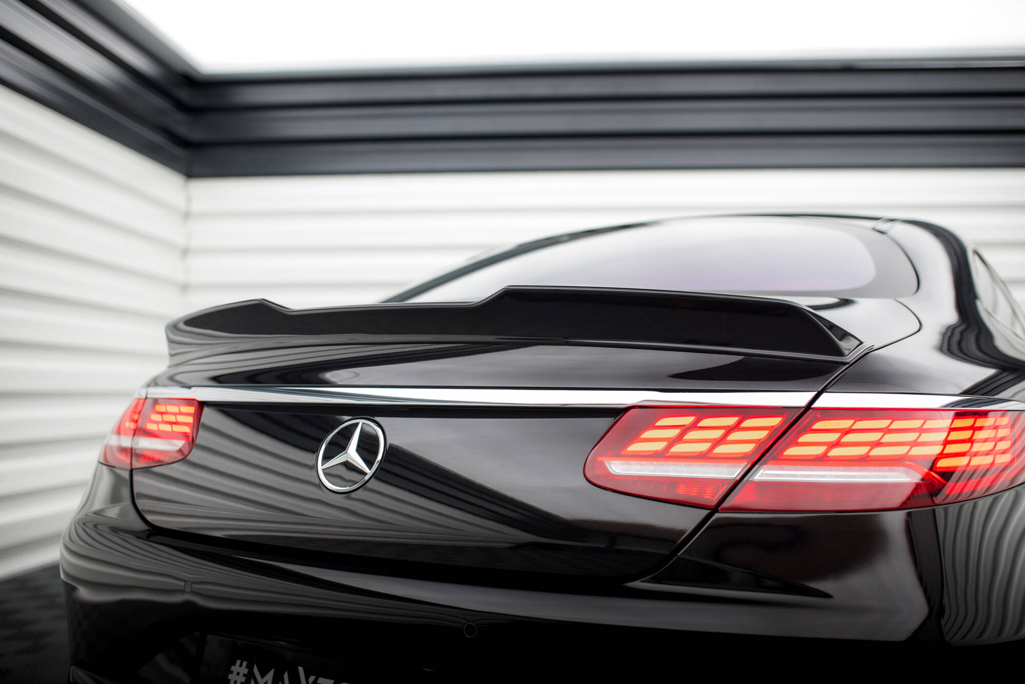 Spoiler CAP 3D Mercedes-Benz S Coupe AMG-Line C217 Facelift - 2