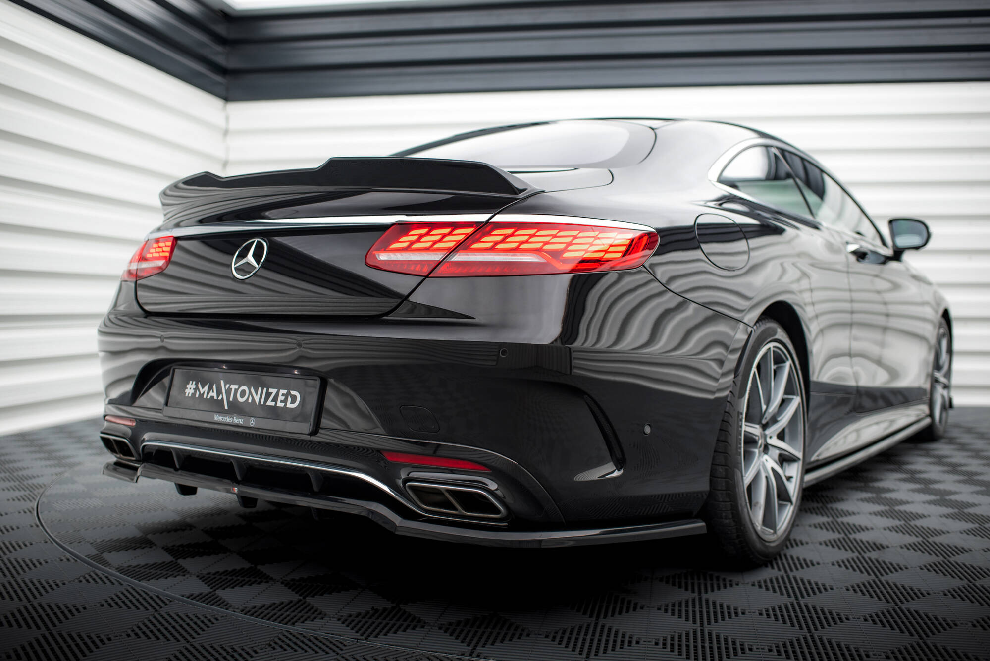Spoiler CAP 3D Mercedes-Benz S Coupe AMG-Line C217 Facelift - 3