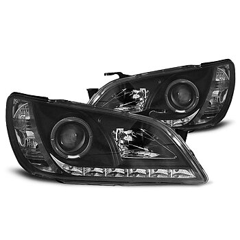 LEXUS IS200/IS300 98-05 STRÅLKASTARE SET SVARTA