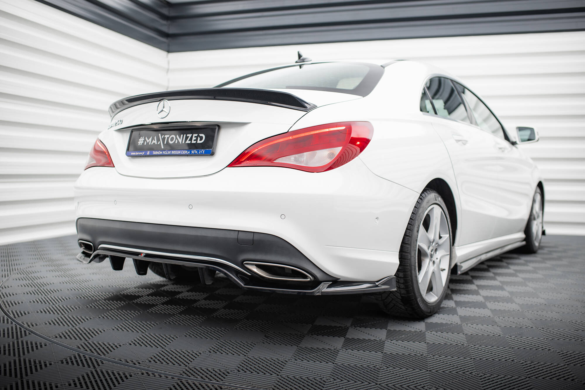 Spoiler CAP 3D Mercedes-Benz CLA C117 Facelift - 3