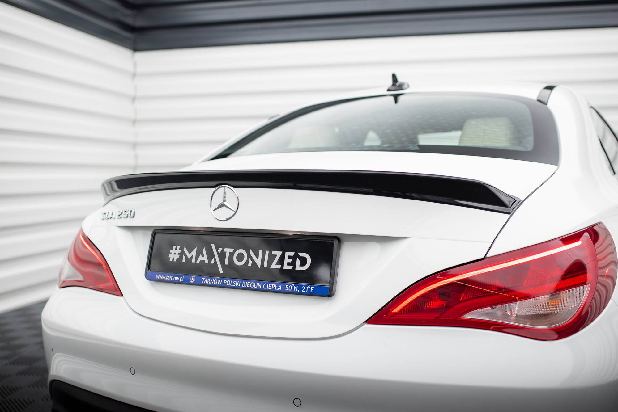 Spoiler CAP 3D Mercedes-Benz CLA C117 Facelift - 2