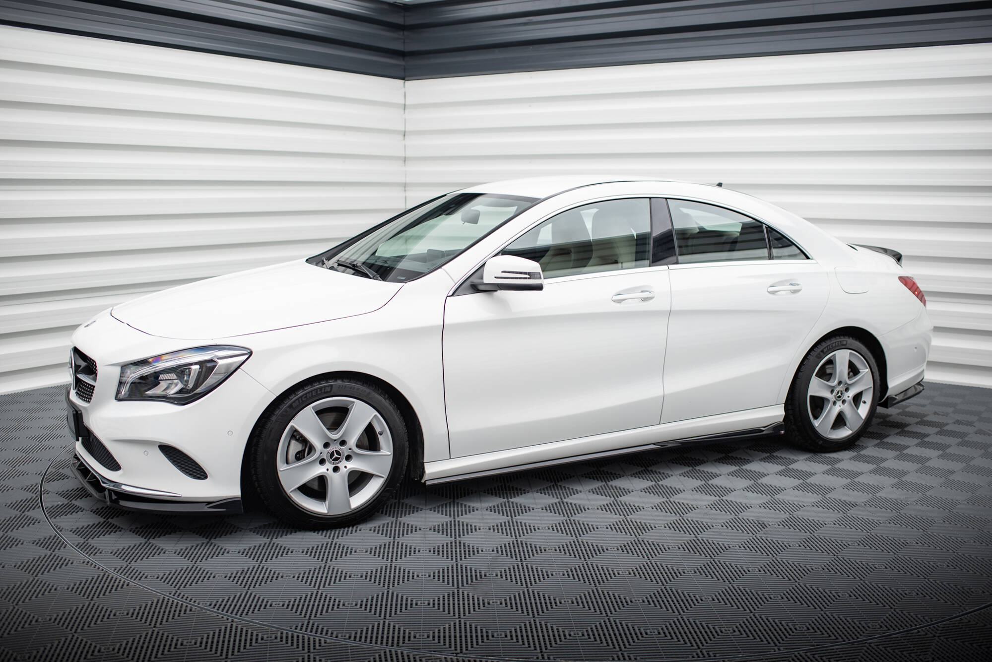 Side Skirts Diffusers Mercedes-Benz CLA C117 Facelift - 2